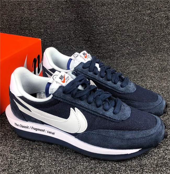 나이키 x 사카이 x 프라그먼트 LD와플 블랙큰드 블루 DH2684-400 photo review