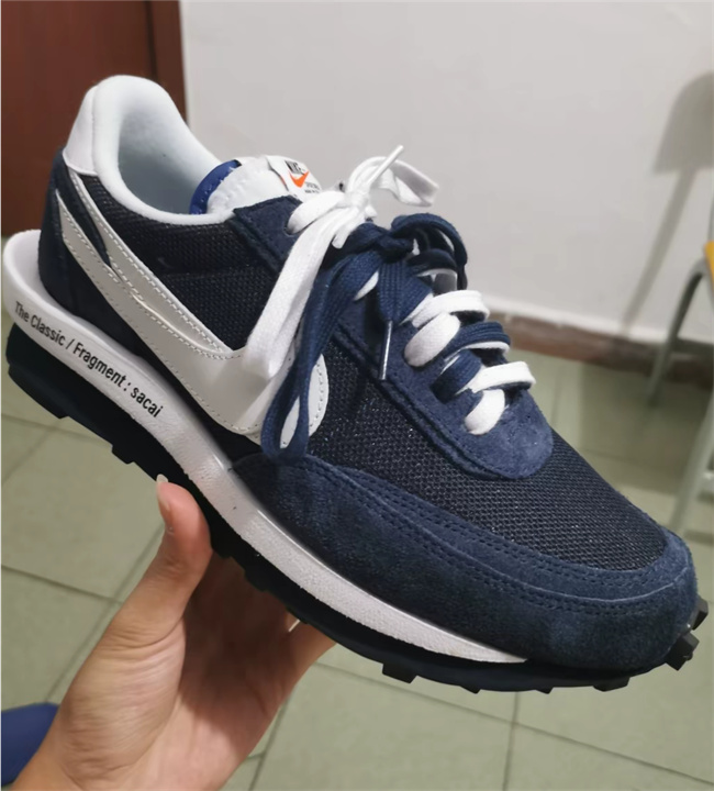 나이키 x 사카이 x 프라그먼트 LD와플 블랙큰드 블루 DH2684-400 photo review