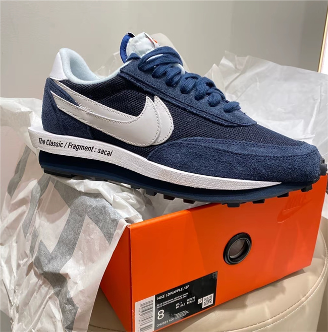 나이키 x 사카이 x 프라그먼트 LD와플 블랙큰드 블루 DH2684-400 photo review
