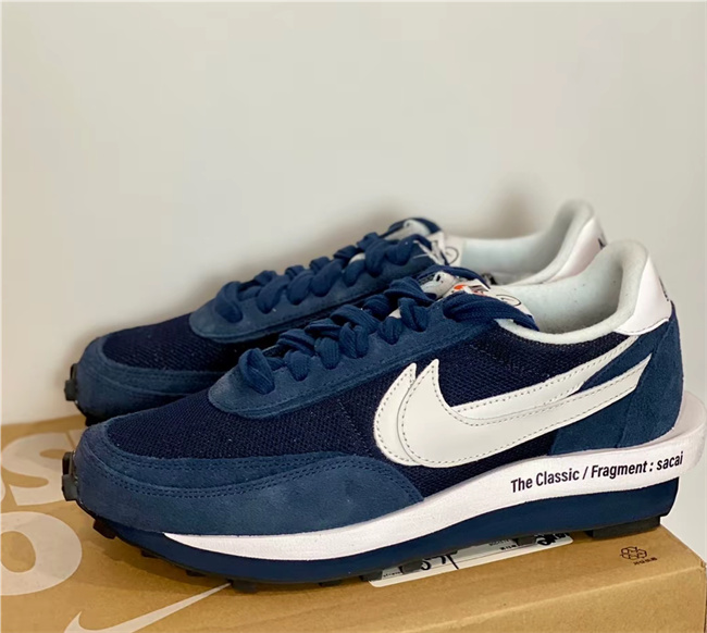 나이키 x 사카이 x 프라그먼트 LD와플 블랙큰드 블루 DH2684-400 photo review