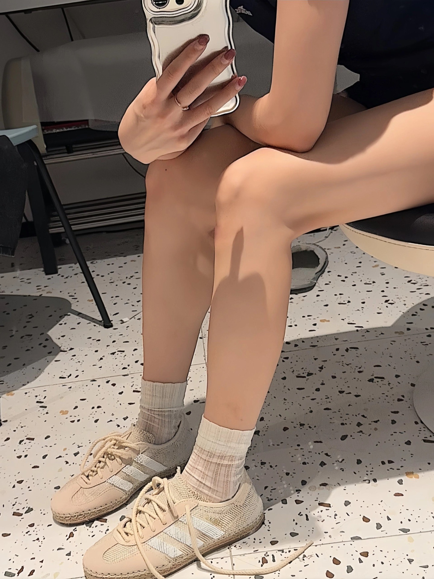 【🥰Jennie같은 항】CLOT x 아디다스 오리지널스 가젤 인도어 헤일로 photo review