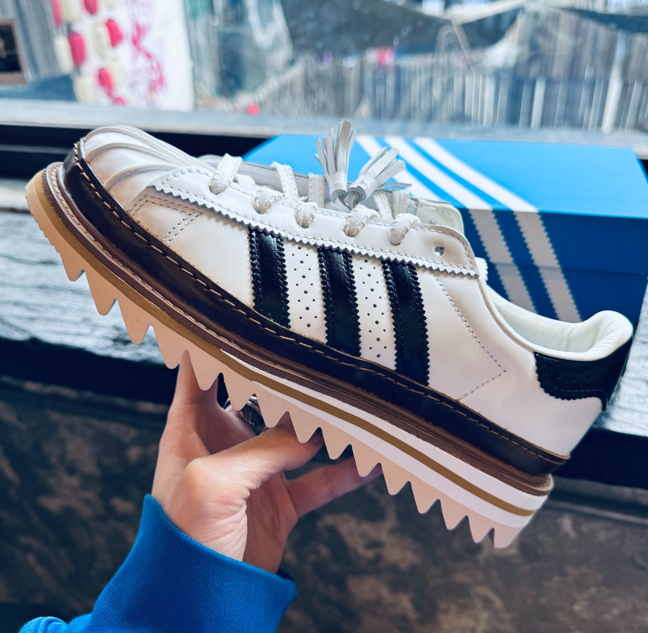 【콜라보 히트 상품】CLOT x 아디다스 오리지널 슈퍼스타 photo review