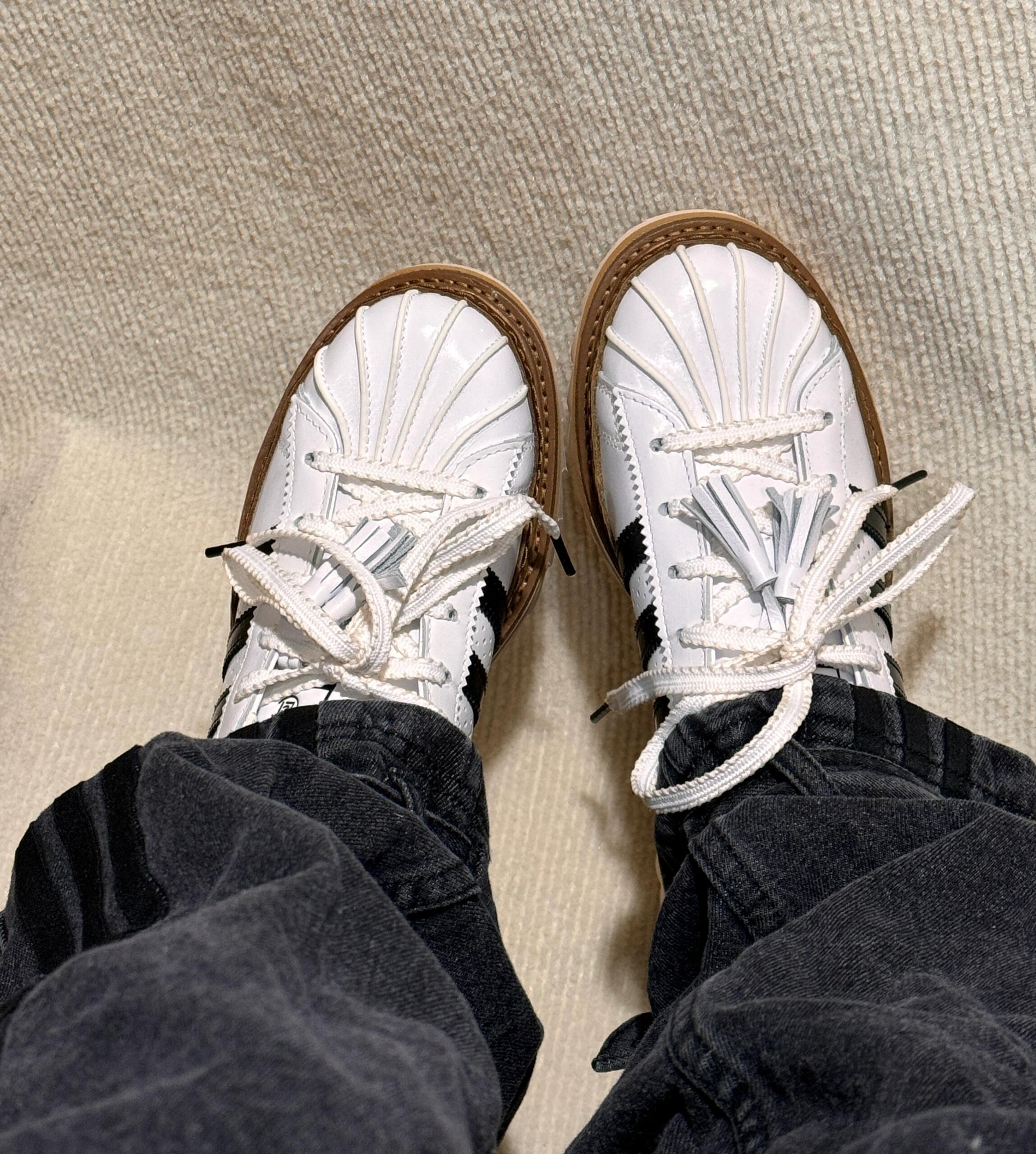 【콜라보 히트 상품】CLOT x 아디다스 오리지널 슈퍼스타 photo review