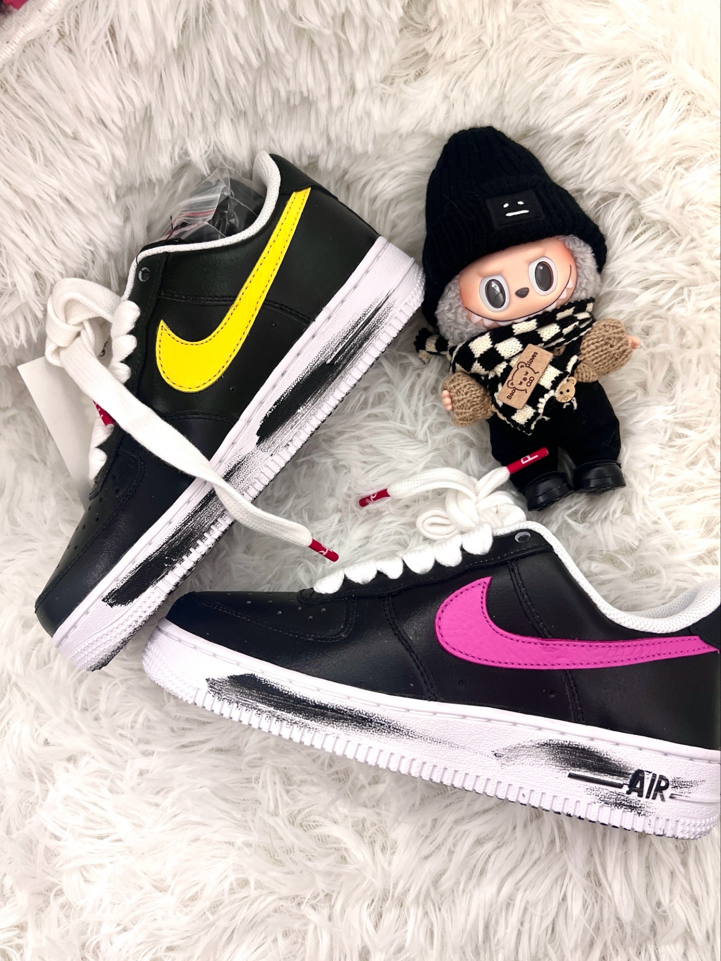 【G-Dragon】나이키 x 피스마이너스원 에어포스 1 로우 파라노이즈 photo review