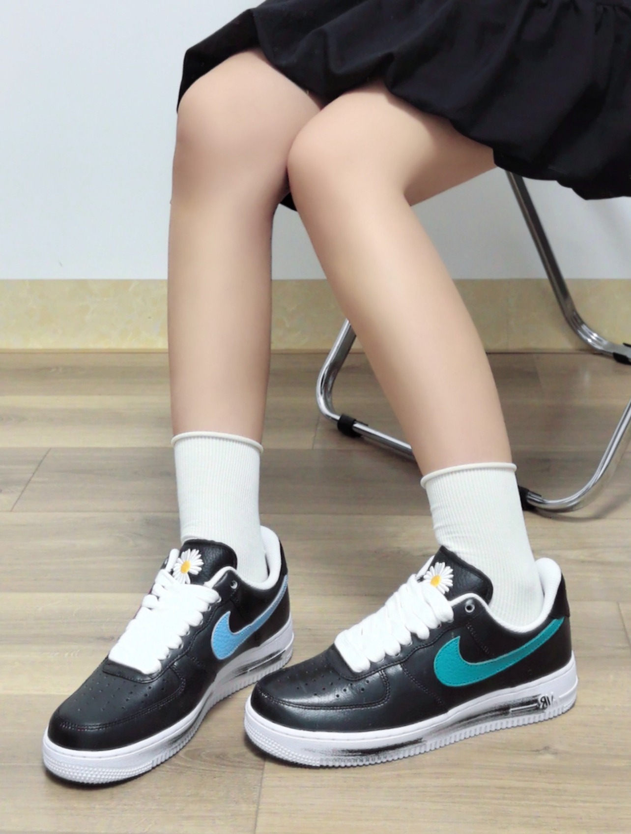 【G-Dragon】나이키 x 피스마이너스원 에어포스 1 로우 파라노이즈 photo review