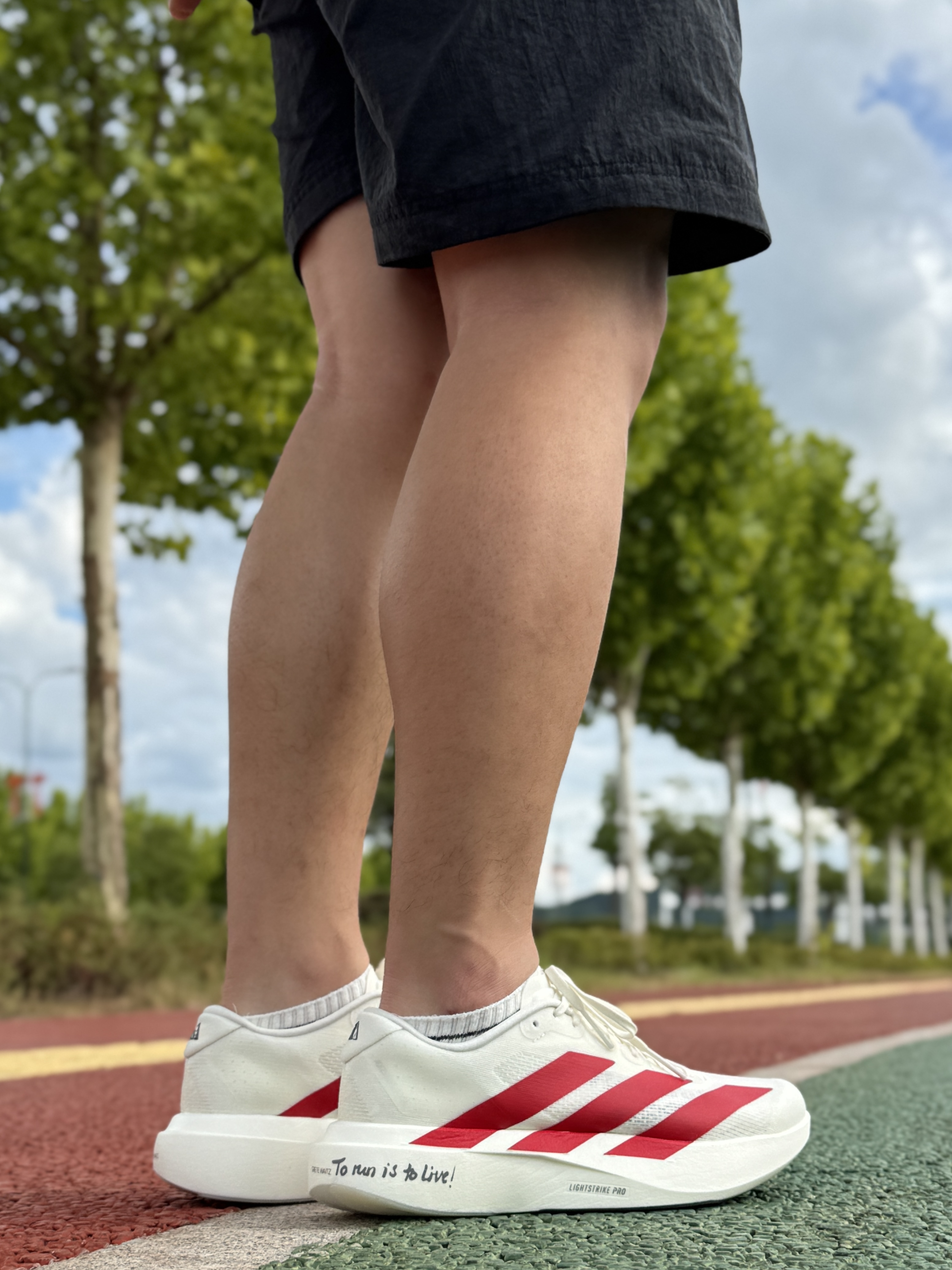 아디다스 아디제로 EVO SL 로드 런닝화 photo review