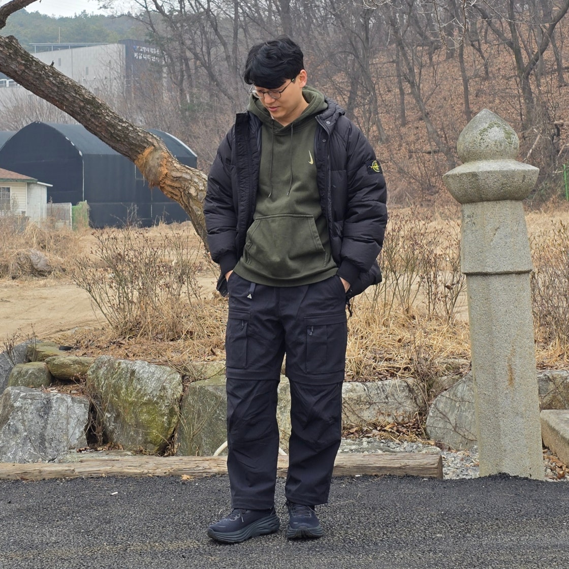 호카 운동화 본디8 남성 레귤러 블랙 1123202-BBLC photo review