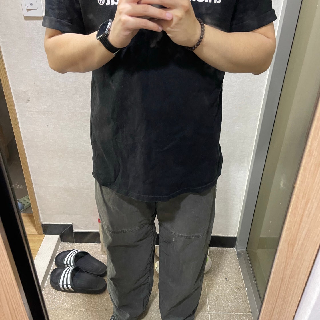 아식스 젤 카야노 14 블랙 퓨어 실버 남녀공용 신발 1201A019-006 photo review