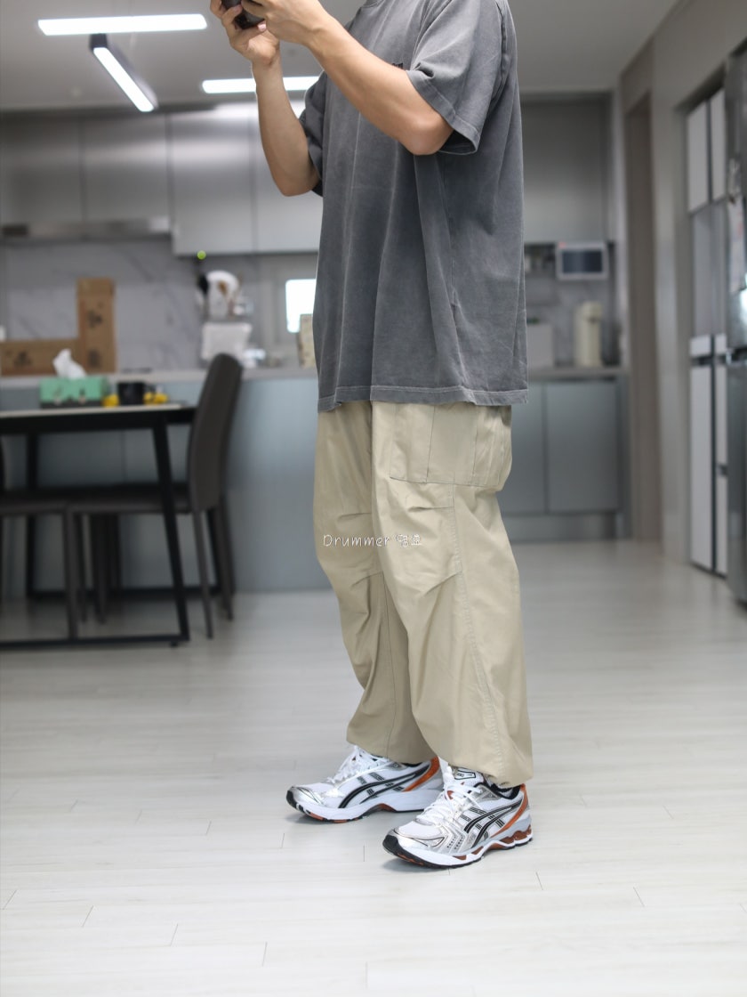 아식스 젤 카야노 14 화이트 피컨트 오렌지 1201A019-109 photo review