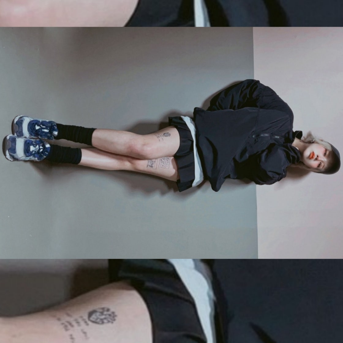 아식스 젤카야노14 모나코 블루 블랙 1201A019-401 photo review