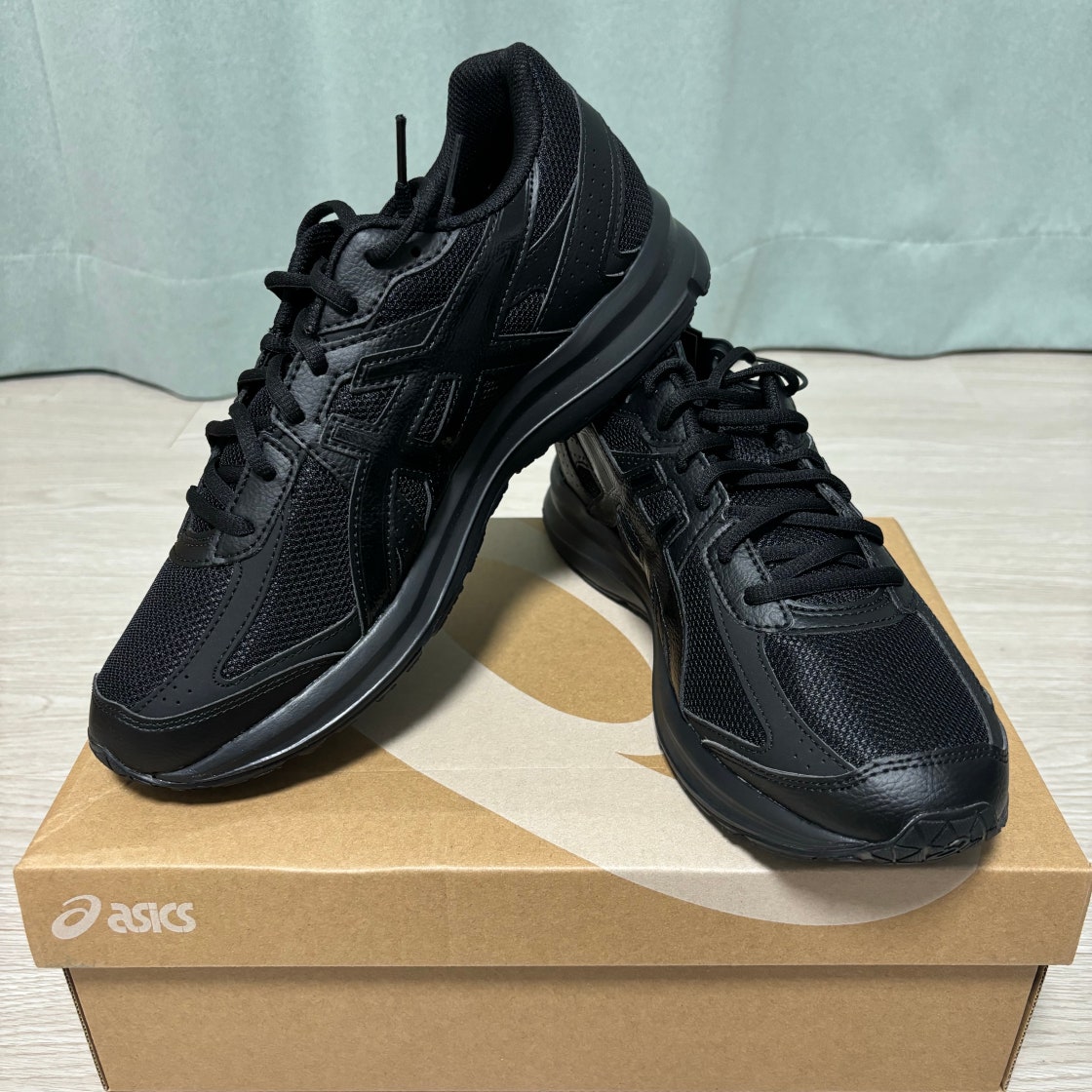 아식스 조그 100 S 블랙 1201A325-001 photo review