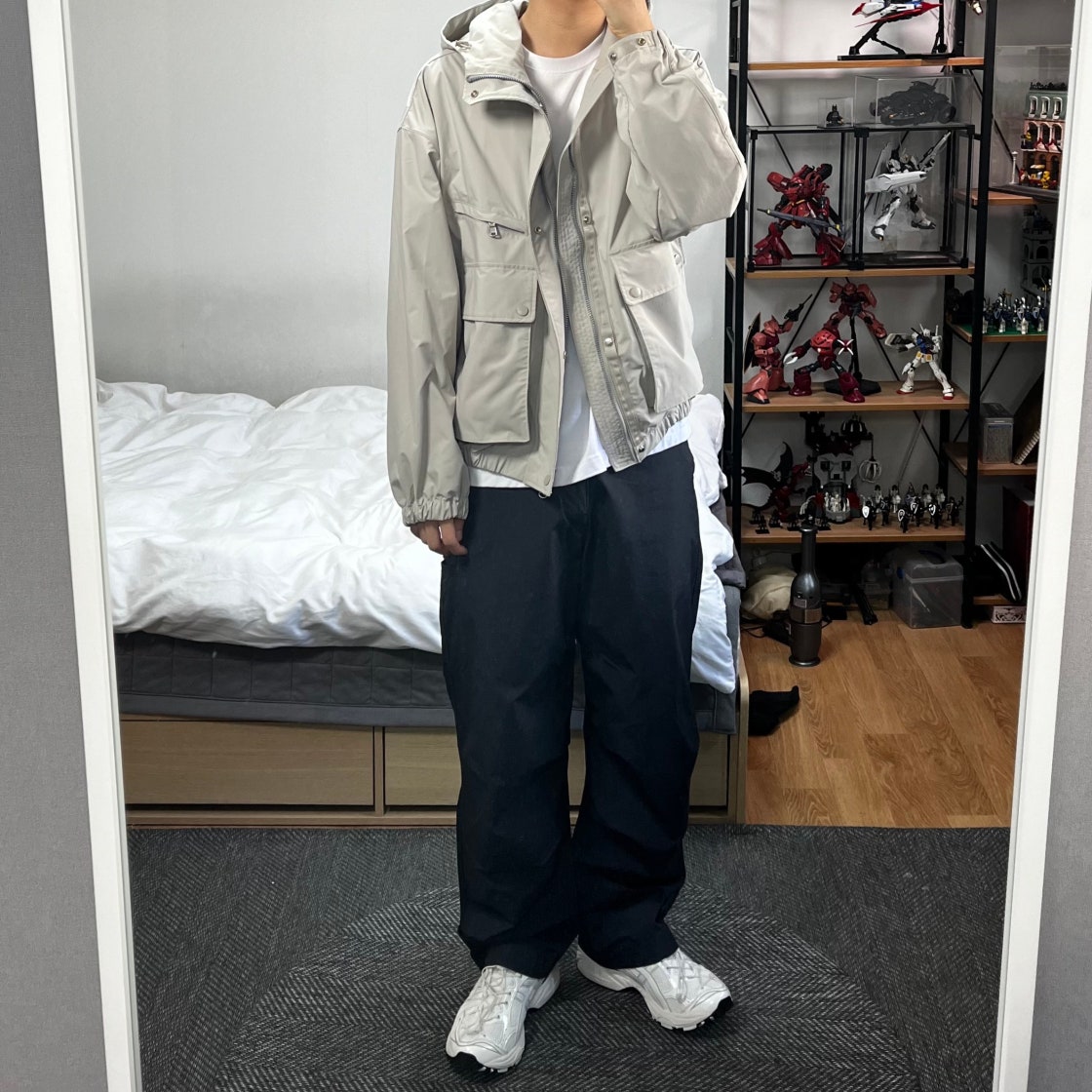 아식스 x 언어펙티드 젤 카야노 14 갤럭시 화이트 1201A922-100 photo review