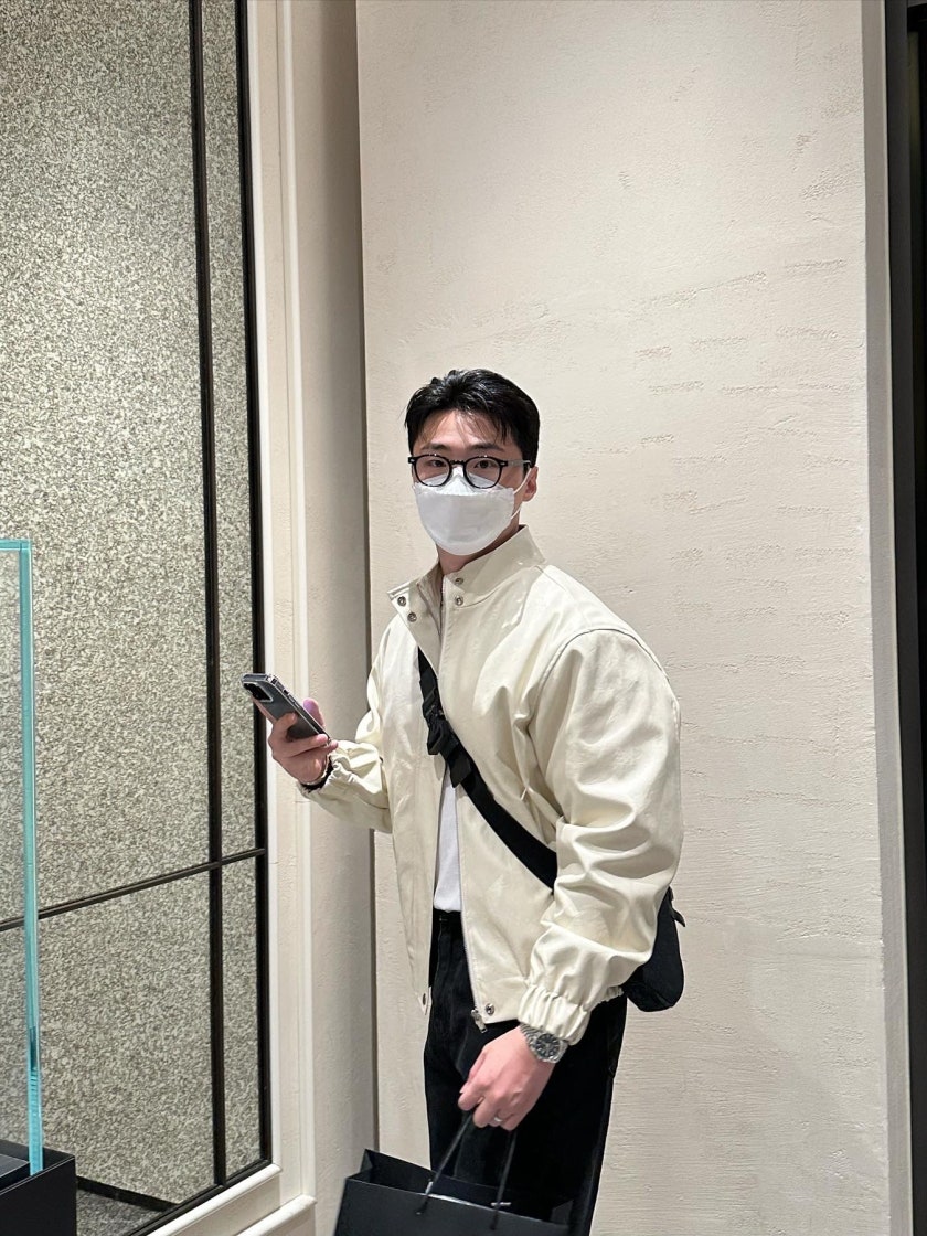 디올 새들백 블랙 오블리크 자카드 photo review