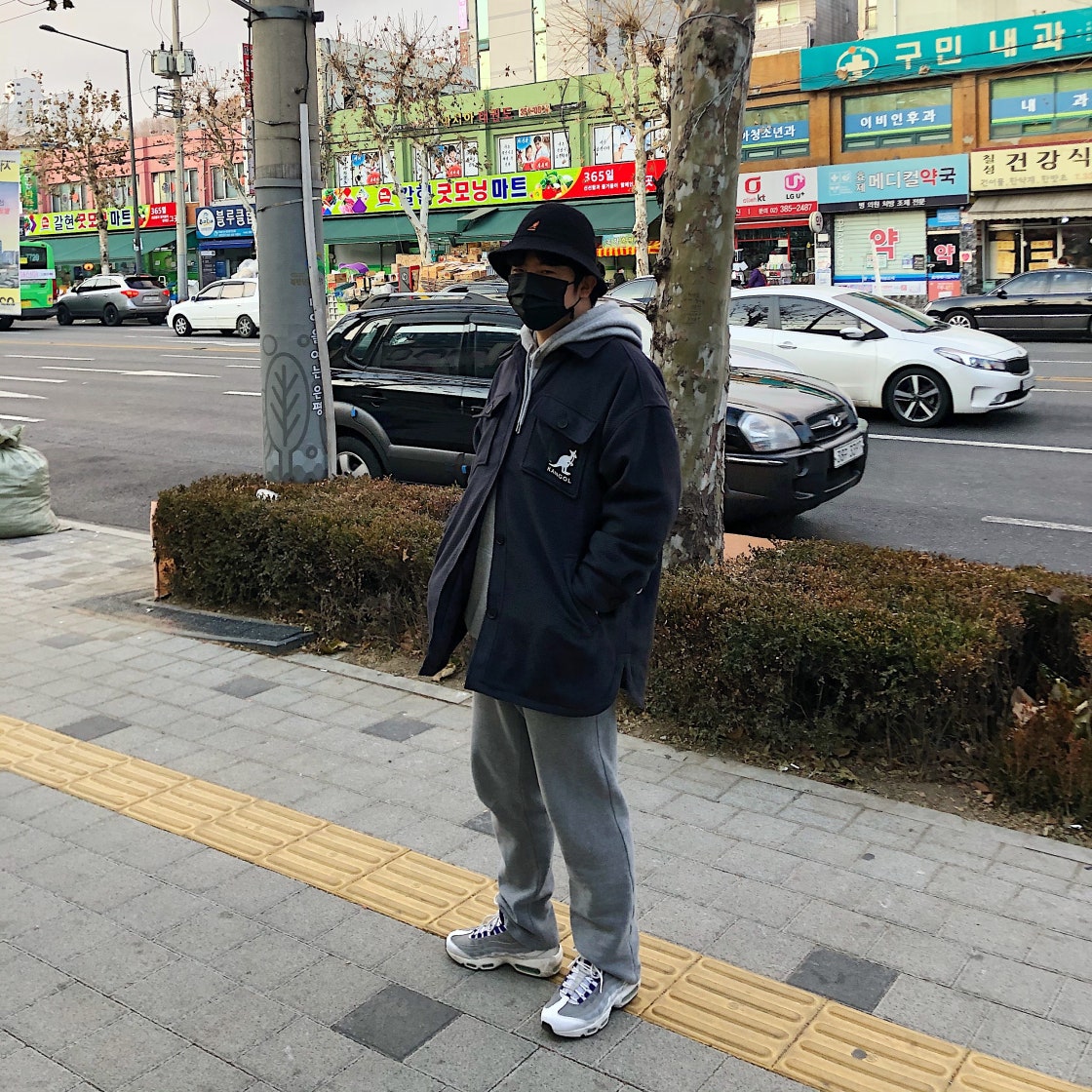 나이키 에어맥스 95 그레이프 2018 307960-109 photo review