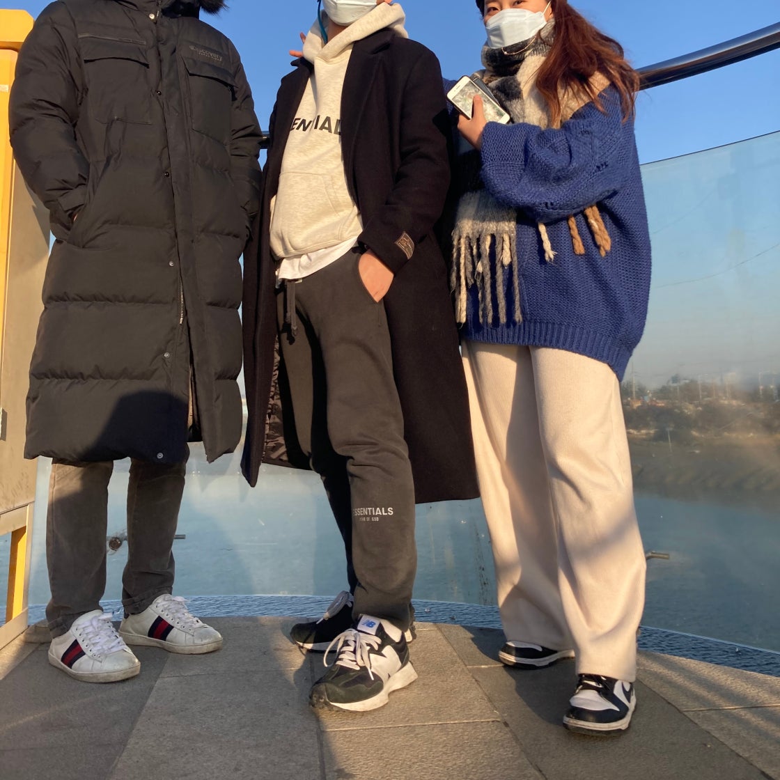 구찌 에이스 레더 스니커즈 화이트 386750 A3830 9071 photo review