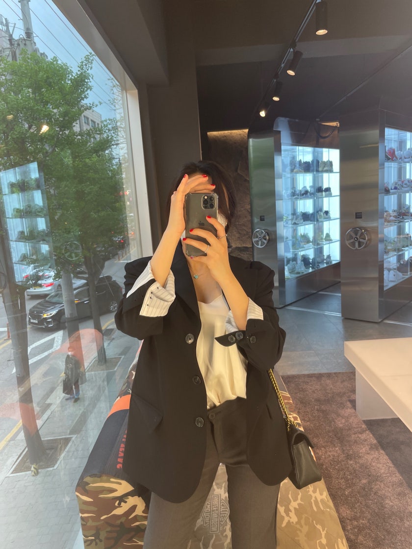 GUCCI 구찌 마몽 마틀라세 체인 숄더백 스몰 체인크로스백 블랙 443497 DTDIT 1000 여성 photo review