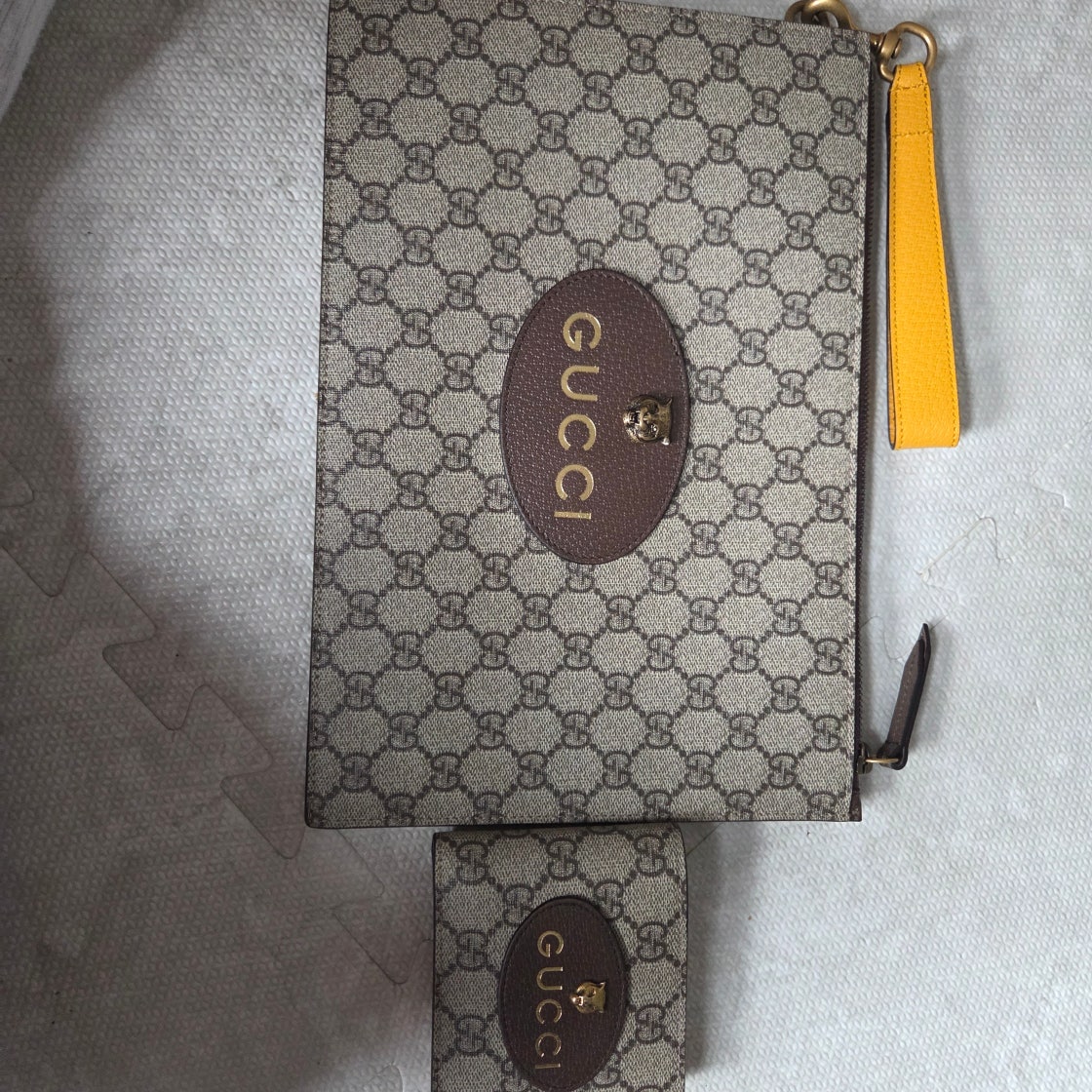 GUCCI 구찌 네오 빈티지 수프림 클러치 구찌 클러치백 파우치 공용 473956 K9GOT 8861 남/여 photo review
