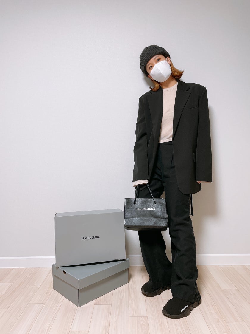 발렌시아가 스피드 트레이너 블랙 2019 530353W05G91000 photo review