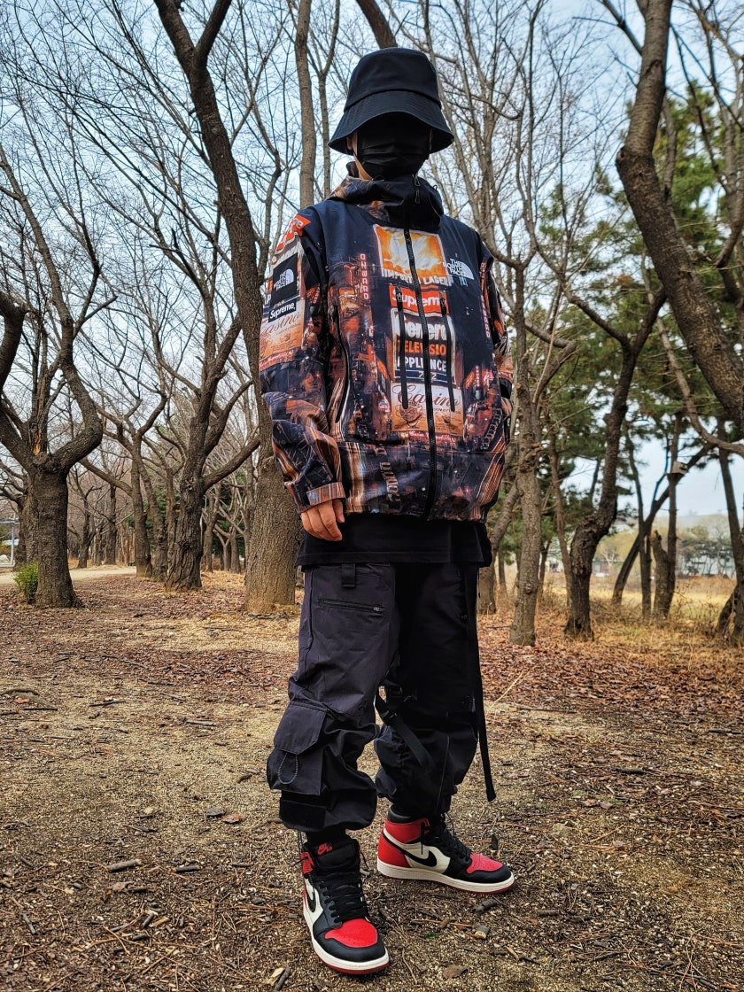조던 1 레트로 하이 OG 브레드 토 555088-610 photo review