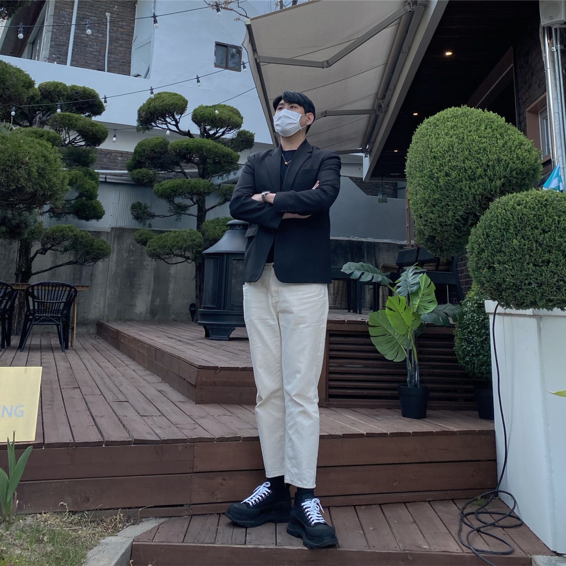 알렉산더 맥퀸 트레드 슬릭 레이스 업 블랙 611705W4L321000 photo review