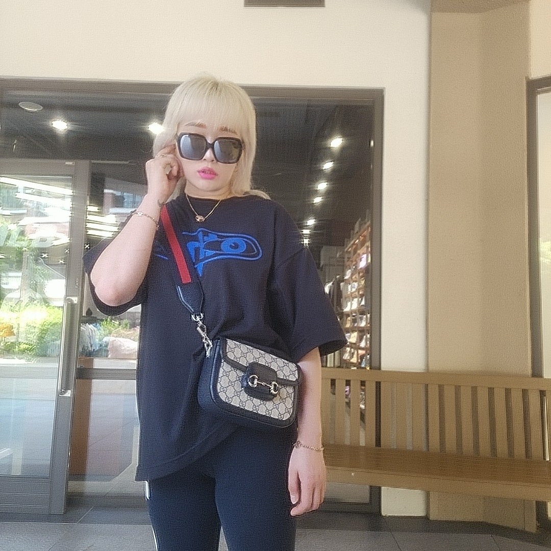 GUCCI 구찌 홀스빗 1955 미니백 홀스빗 미니 크로스백 숄더백 브라운 658574 HUHHG 8565 여성 photo review