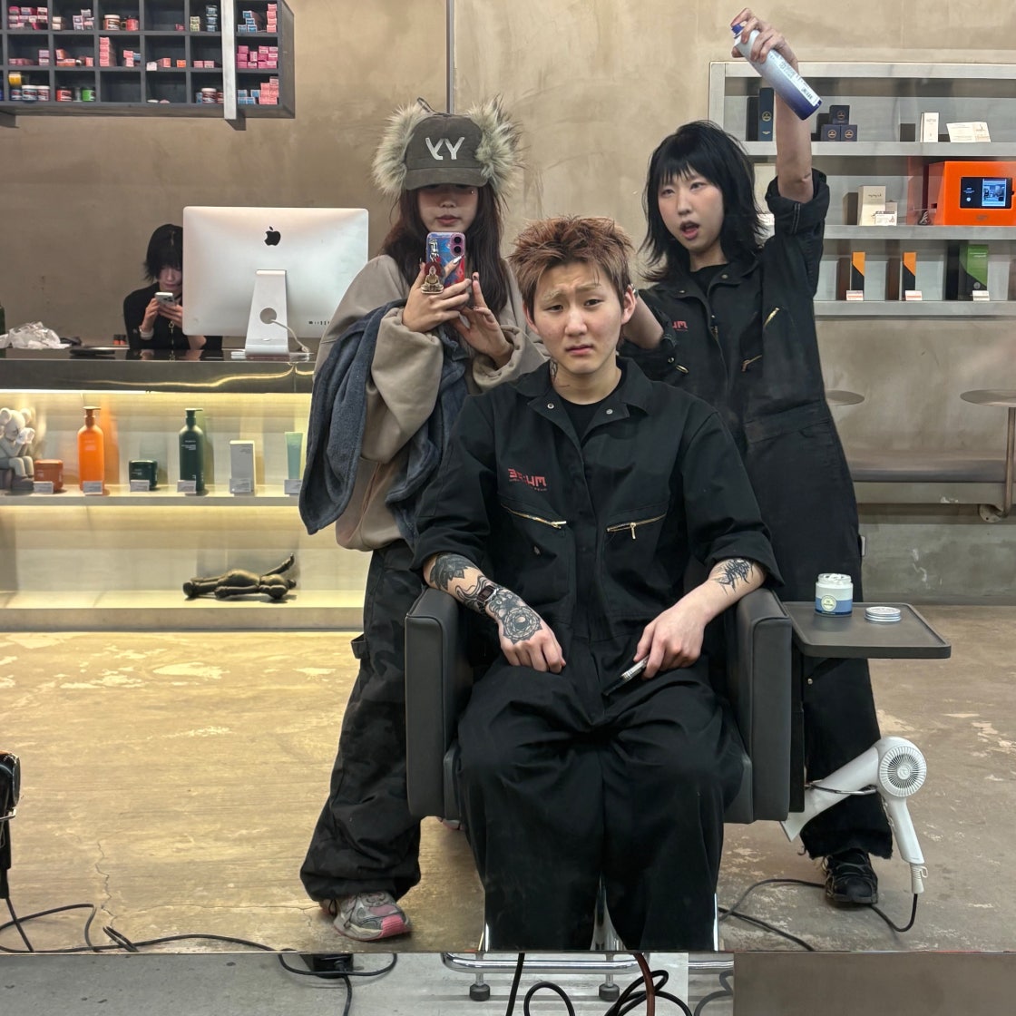발렌시아가 3XL 스니커즈 화이트 그레이 핑크 734731W3XL59050 photo review