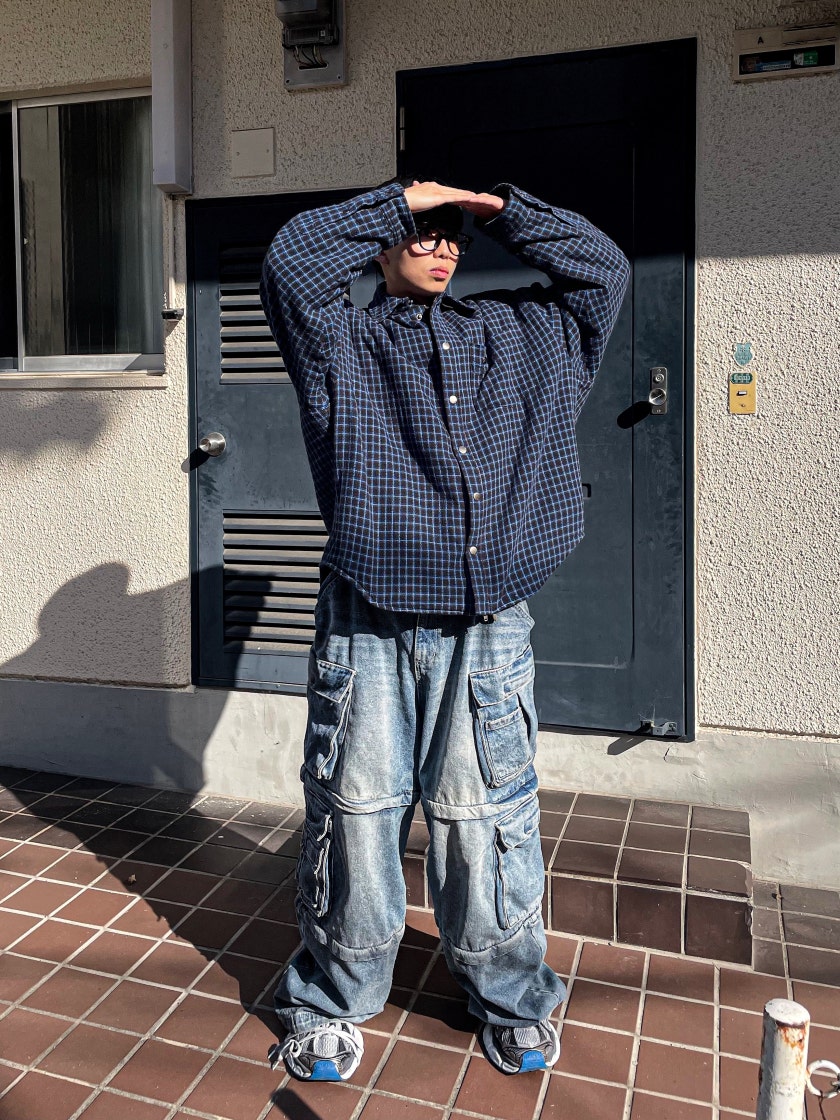 발렌시아가 3XL 스니커즈 그레이 화이트 블루 734734W3XL51214 photo review