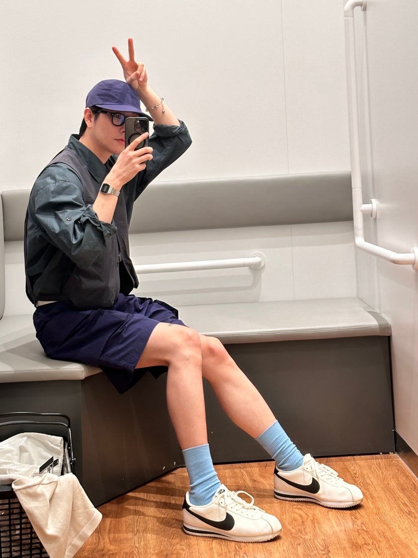 나이키 클래식 코르테즈 레더 화이트 블랙 807471-101 photo review