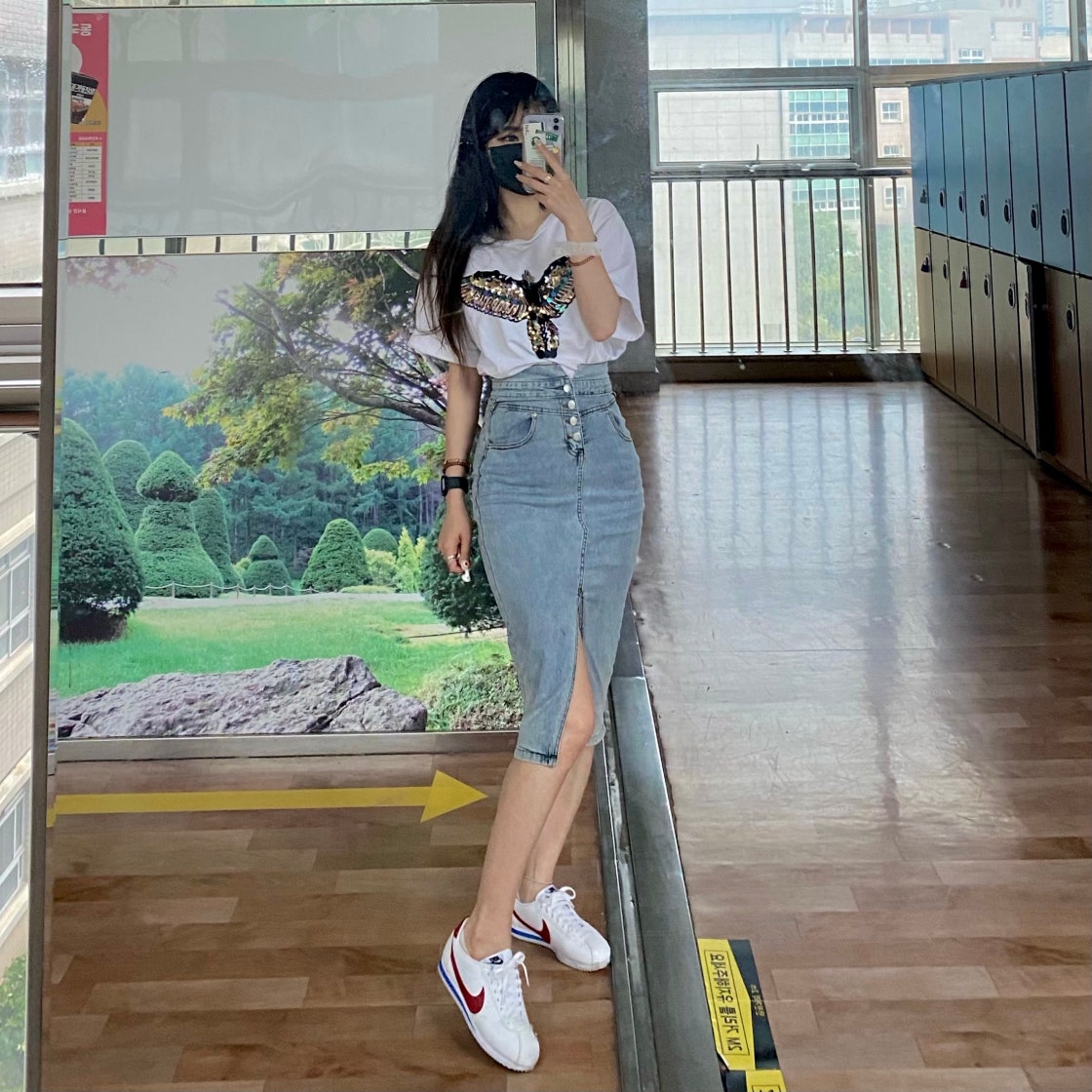 나이키 코르테즈 베이직 SL 포레스트 검프 904764-103 photo review