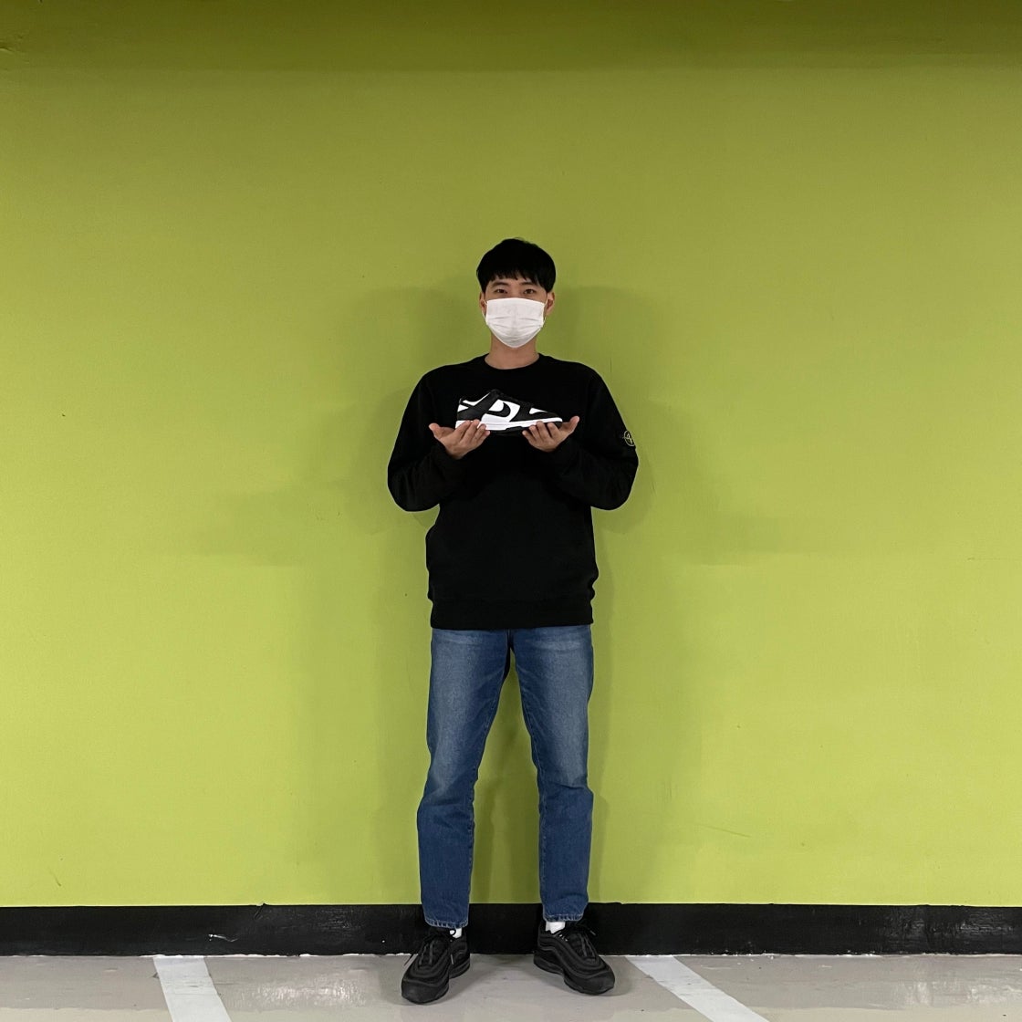 나이키 에어맥스 97 블랙 다크 그레이 921733-001 photo review