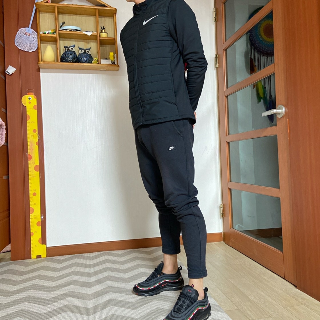 나이키 x 언디핏 에어맥스 97 블랙 AJ1986-001 photo review