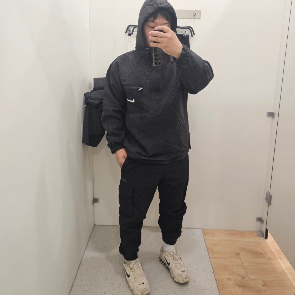나이키 x 스투시 에어 줌 스피리돈 케이지 2 파슬 CQ5486-200 photo review