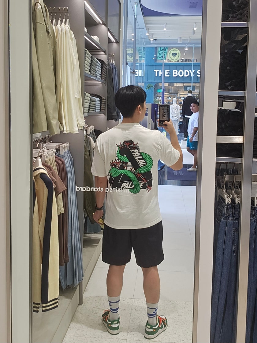 나이키 x 오프화이트 덩크 로우 photo review