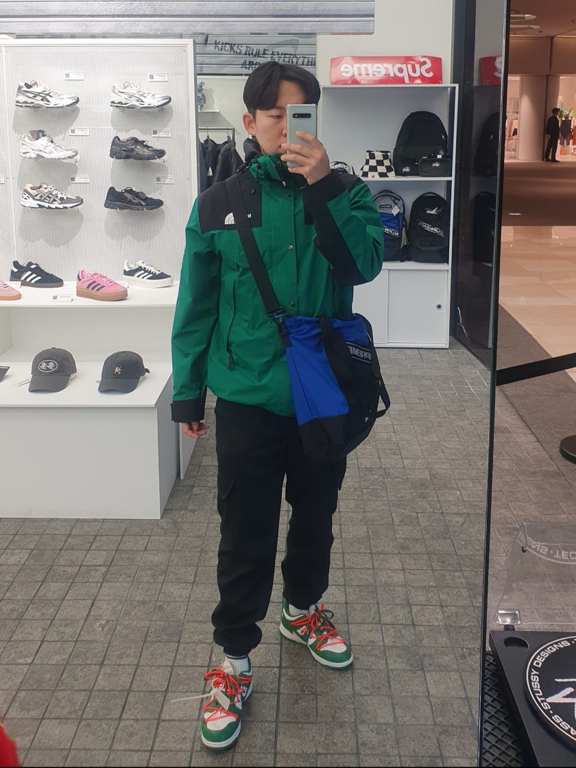 나이키 x 오프화이트 덩크 로우 photo review