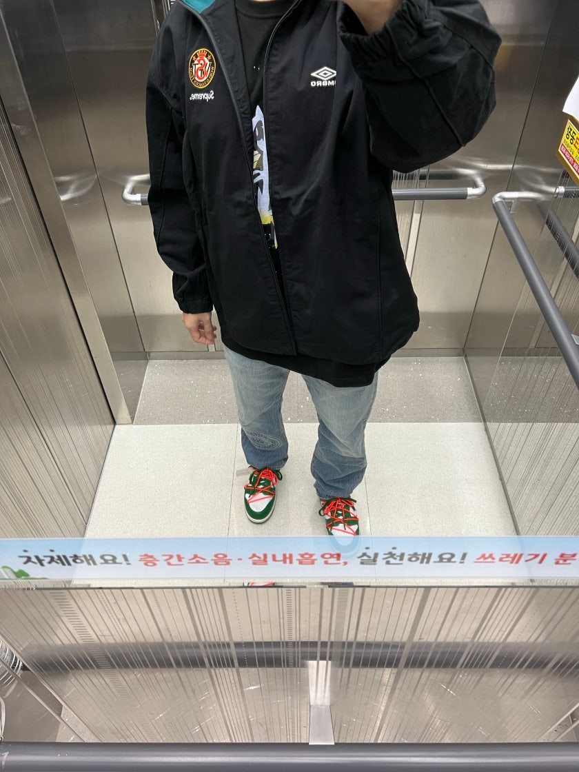 나이키 x 오프화이트 덩크 로우 photo review