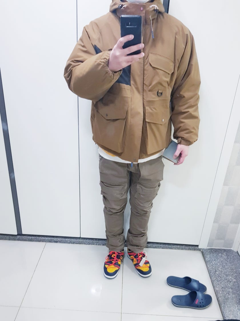 나이키 x 오프화이트 덩크 로우 photo review