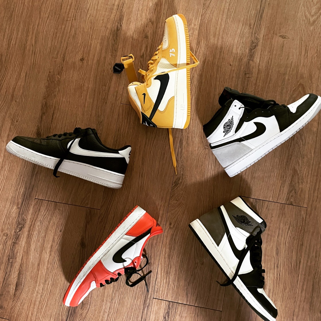 나이키 재팬 AIR FORCE 1 07 에어포스1 운동화 남녀 블랙 블랙 CT2302-002 photo review