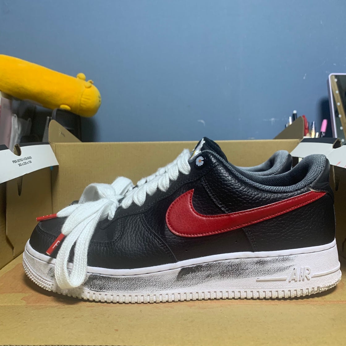 나이키 재팬 AIR FORCE 1 07 에어포스1 운동화 남녀 블랙 블랙 CT2302-002 photo review