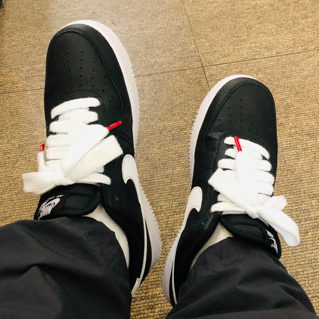 나이키 재팬 AIR FORCE 1 07 에어포스1 운동화 남녀 블랙 블랙 CT2302-002 photo review