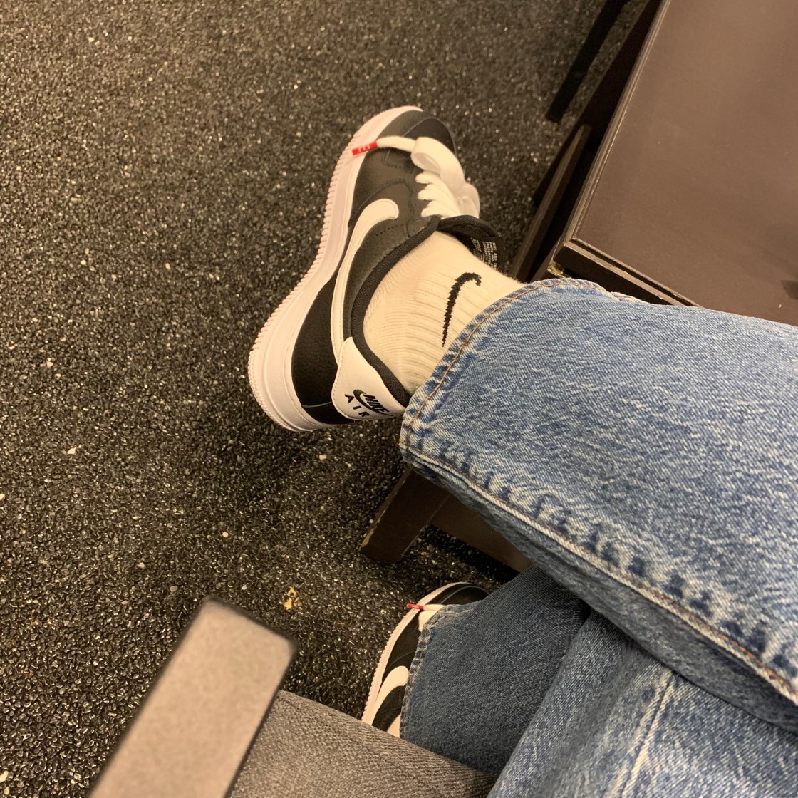 나이키 재팬 AIR FORCE 1 07 에어포스1 운동화 남녀 블랙 블랙 CT2302-002 photo review