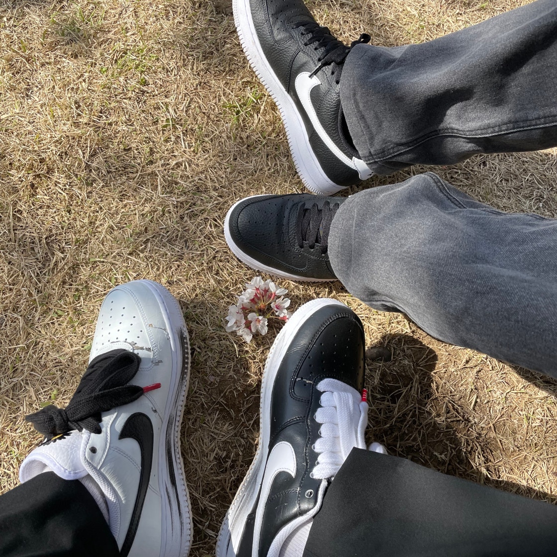 나이키 재팬 AIR FORCE 1 07 에어포스1 운동화 남녀 블랙 블랙 CT2302-002 photo review