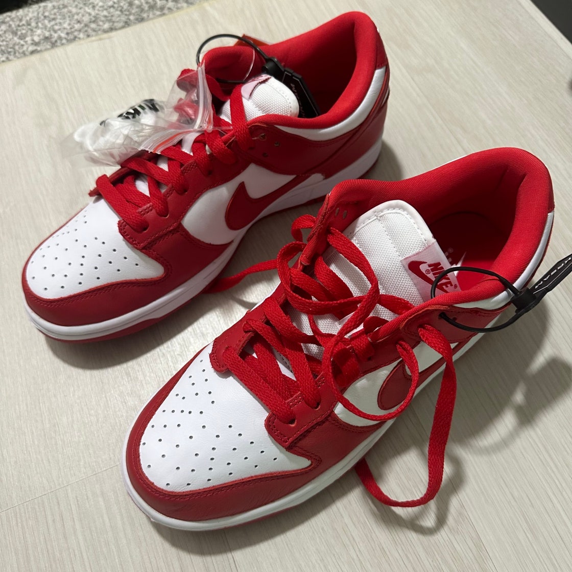 나이키 덩크 로우 SP 유니버시티 레드 2020 CU1727-100 photo review