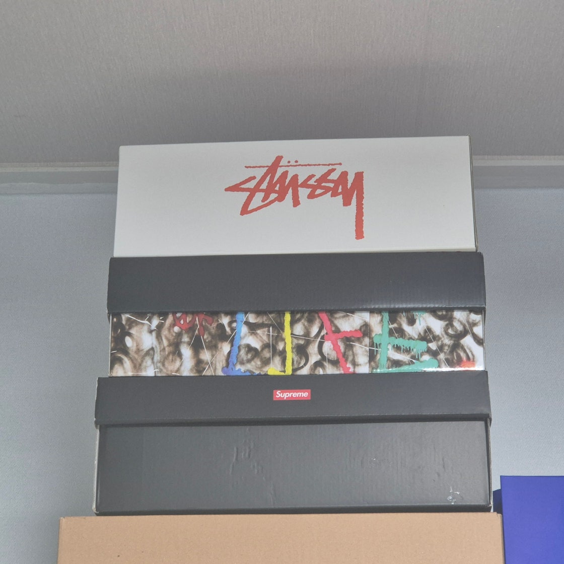 나이키 x 슈프림 에어포스 1 로우 photo review