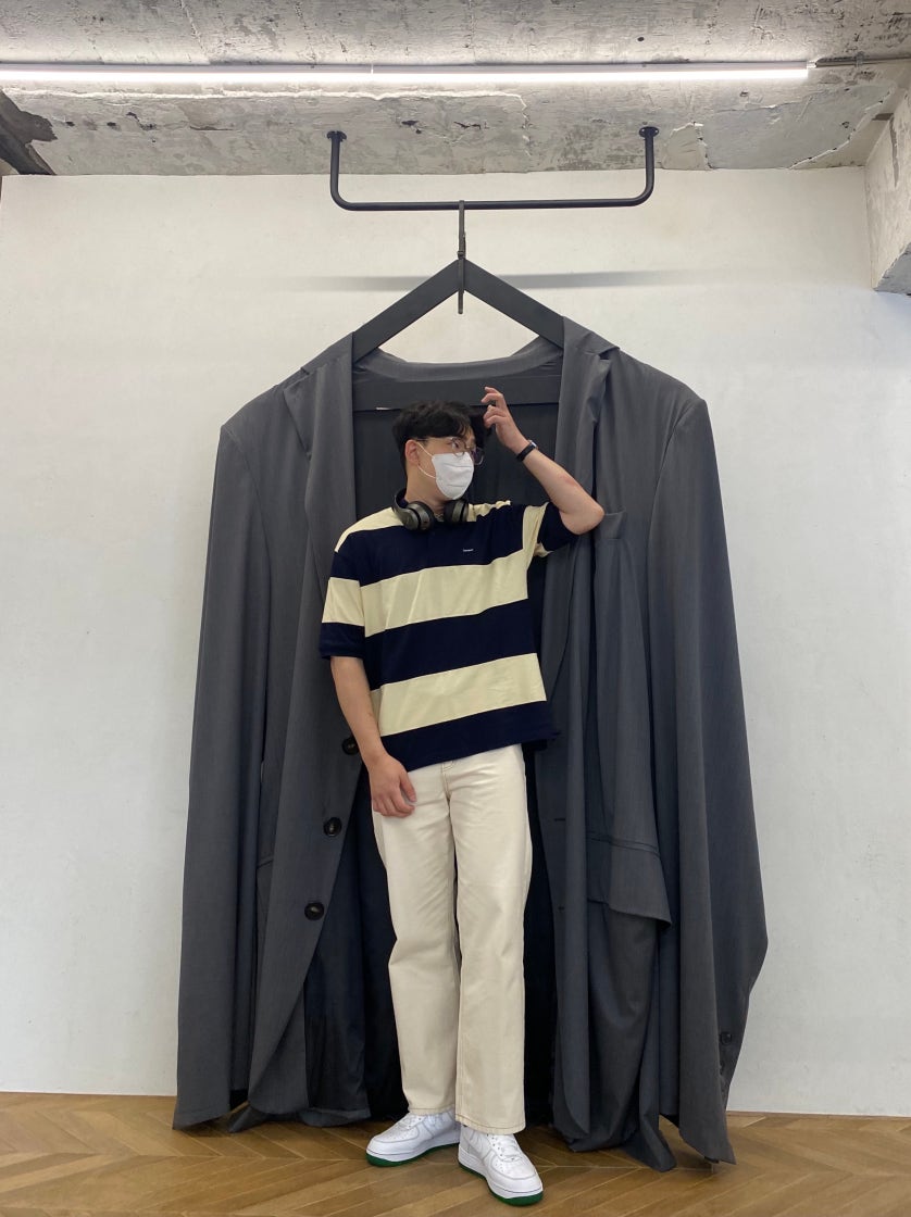 나이키 에어포스 1 '07 스티치 파인 그린 CV1724-103 photo review