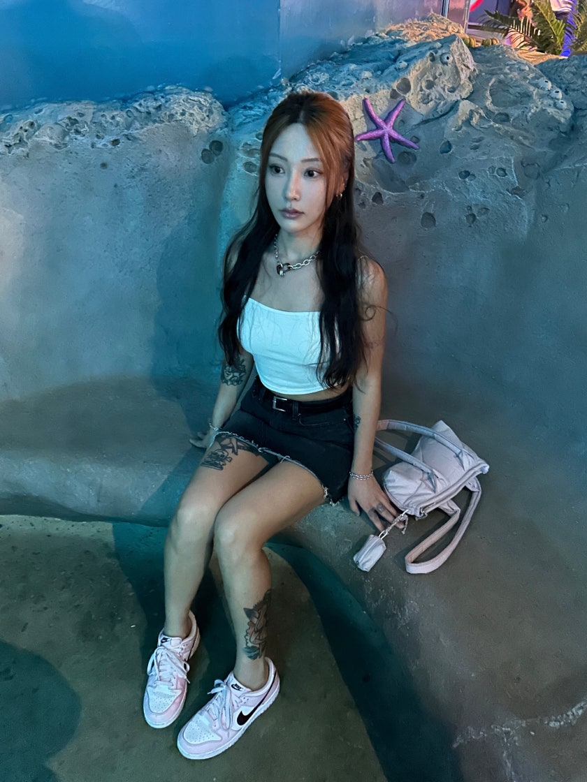 나이키 덩크 로우 GS 스니커즈 나이키덩크로우 핑크폼 CW1590-601 photo review