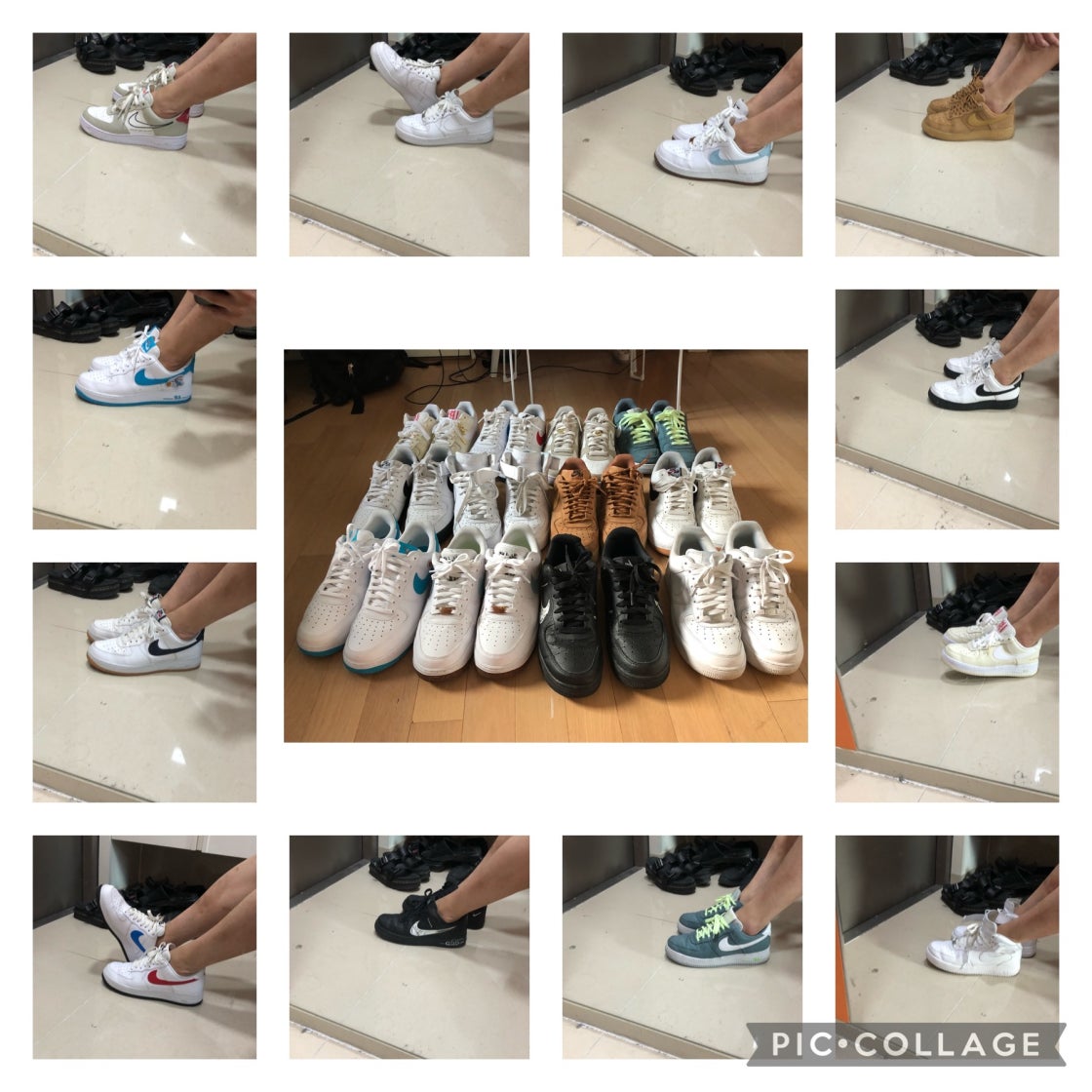나이키 에어포스 1 '07 프리미엄 팝콘 CW2919-100 photo review