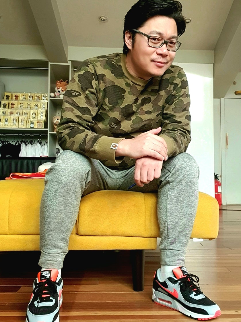 나이키 에어맥스 90 블랙 라디언트 레드 CZ4222-001 photo review