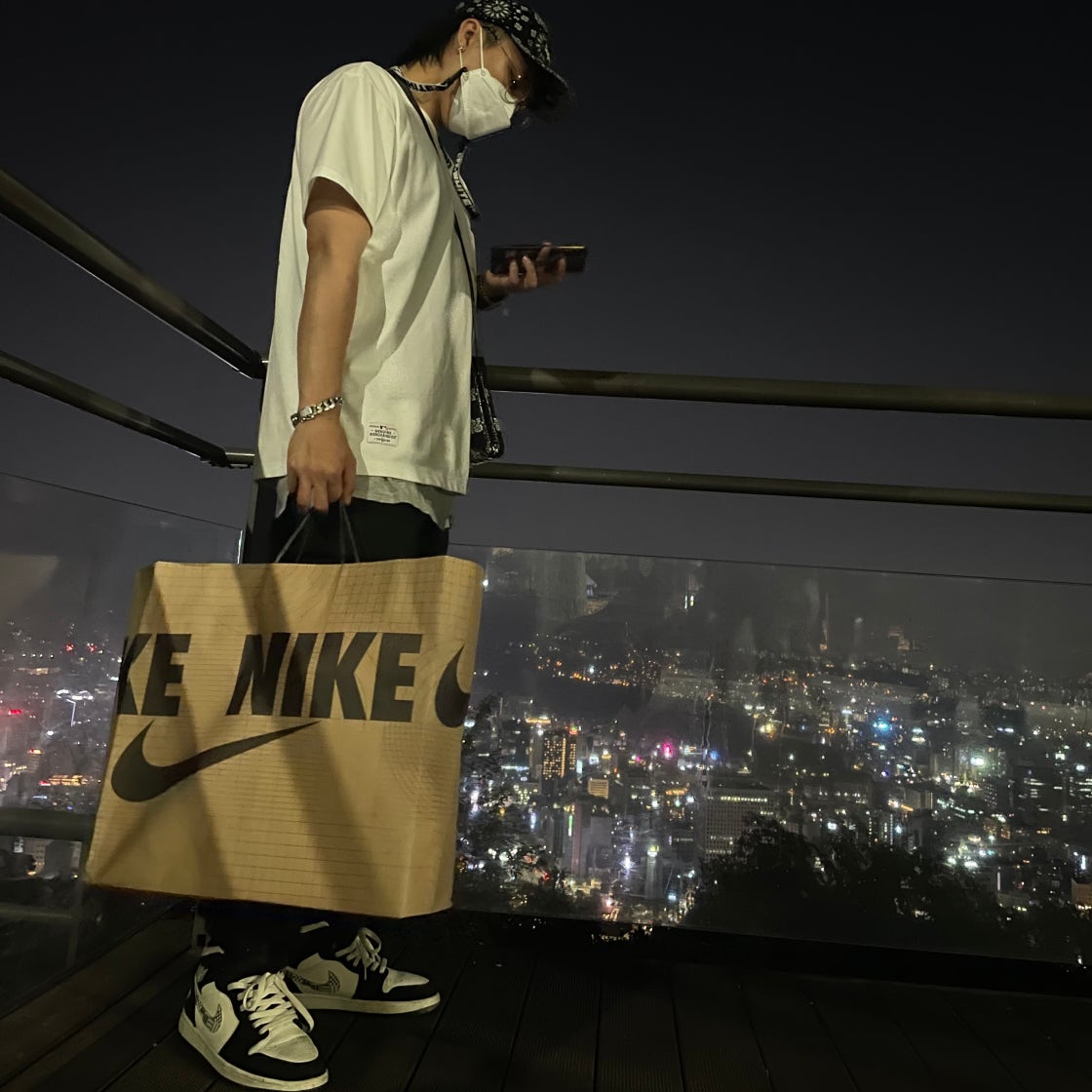 나이키 에어포스 Air Force 1 07 블루 DA8478-100 photo review