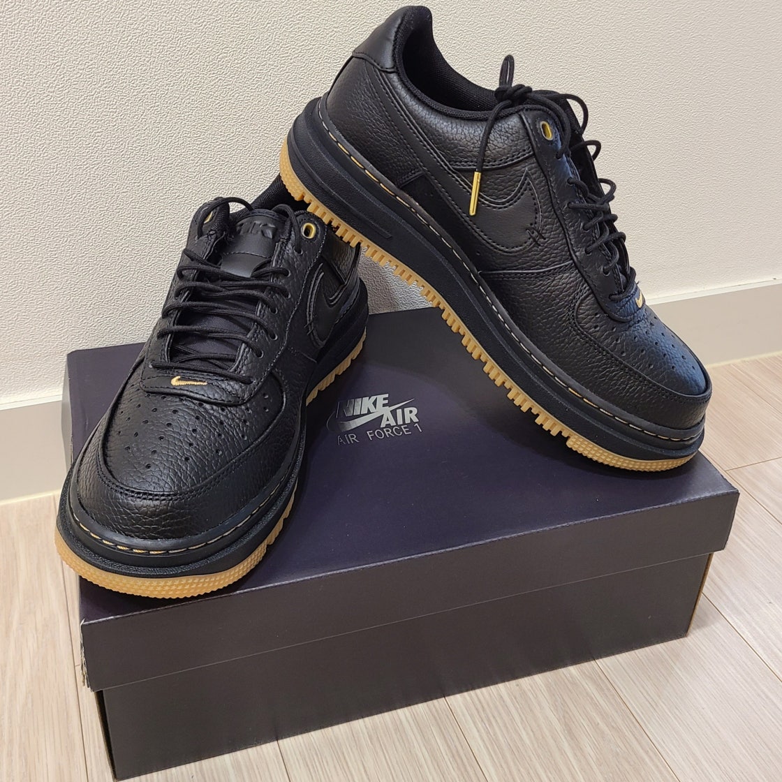 나이키 에어포스 1 럭스 블랙 DB4109-001 photo review