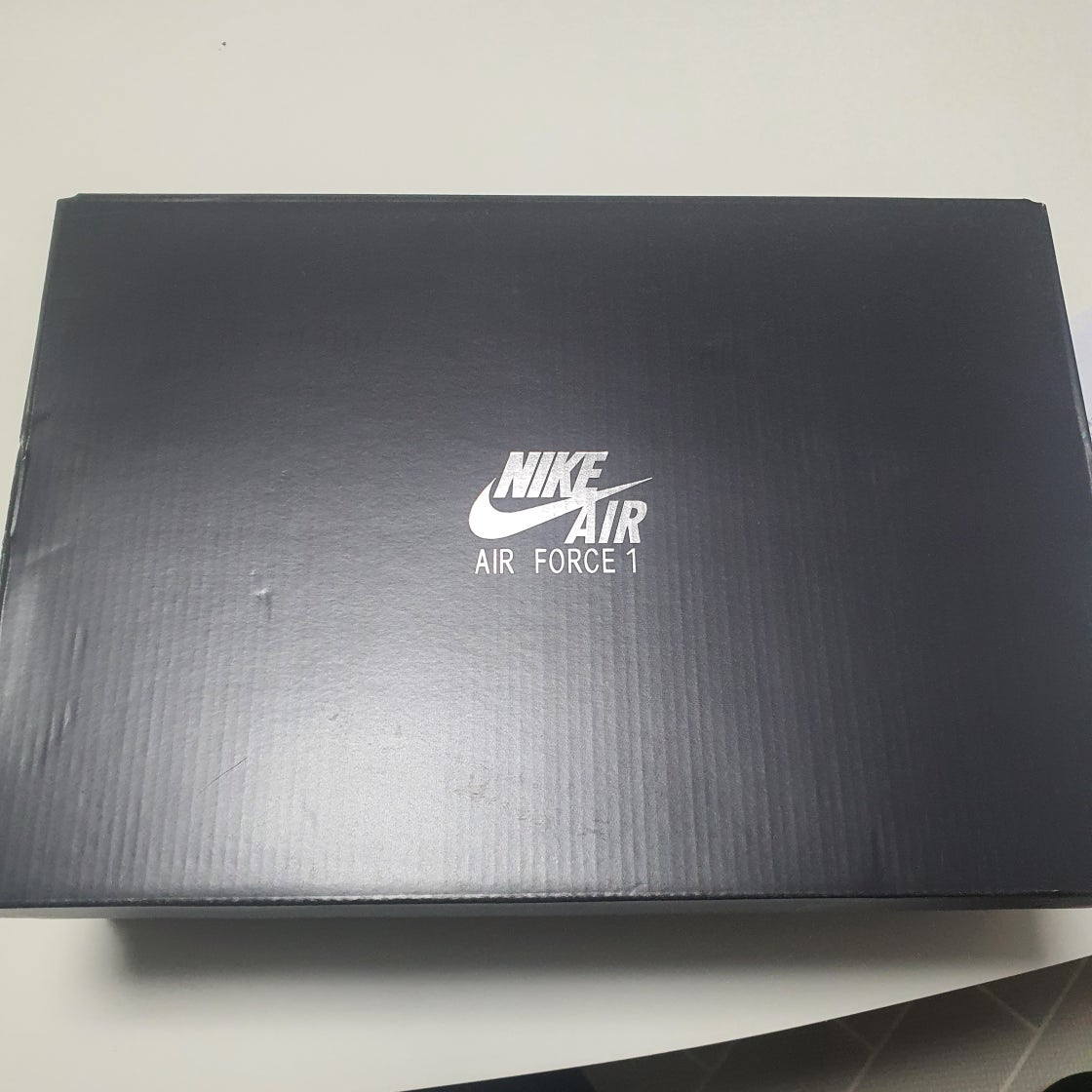 나이키 에어포스 1 럭스 블랙 DB4109-001 photo review